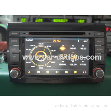 Wideroad Fiat Bravo Car Gps Navigation Aux Tv Reverse Camera Bluetooth Blue&amp;me 